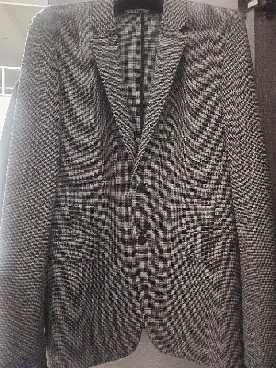 TIME HOMME 21ss ハウンドトゥース ブレーザー パータンジャケット 105
