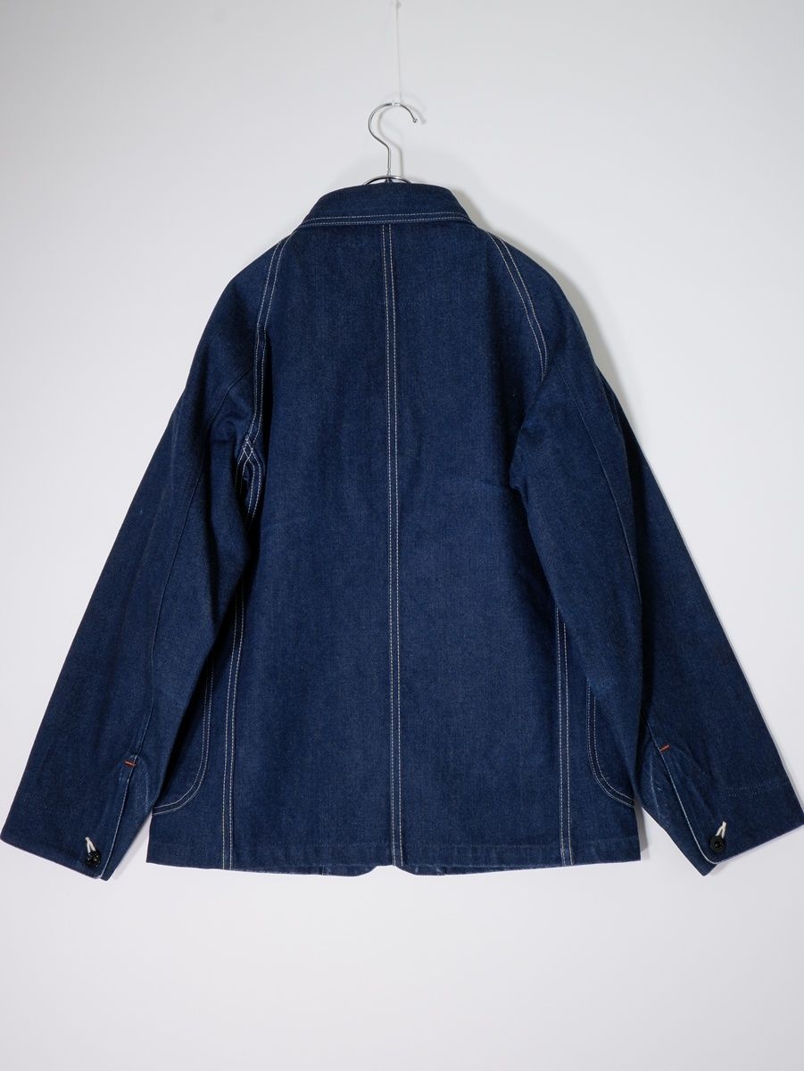 At Last&Coアットラスト Lot.677J DENIM COVERALL CHORE COAT大戦モデル デニムカバーオール 36 MJKA79863