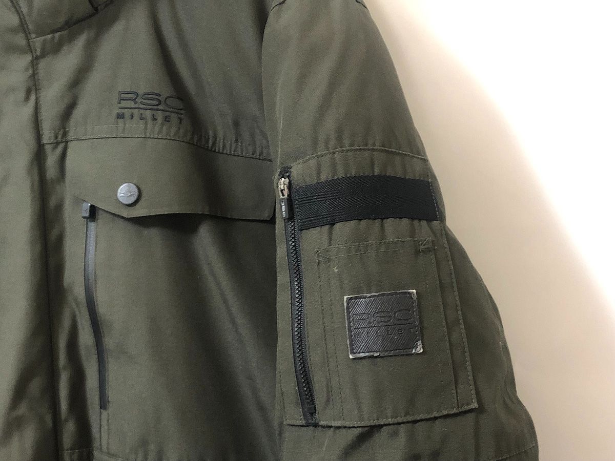 人気/フランス発/高品質モデル□ミレー 天然ラクーンファー付 RSC 3WAY  