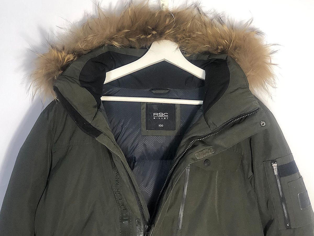 人気/フランス発/高品質モデル□ミレー 天然ラクーンファー付 RSC 3WAY  