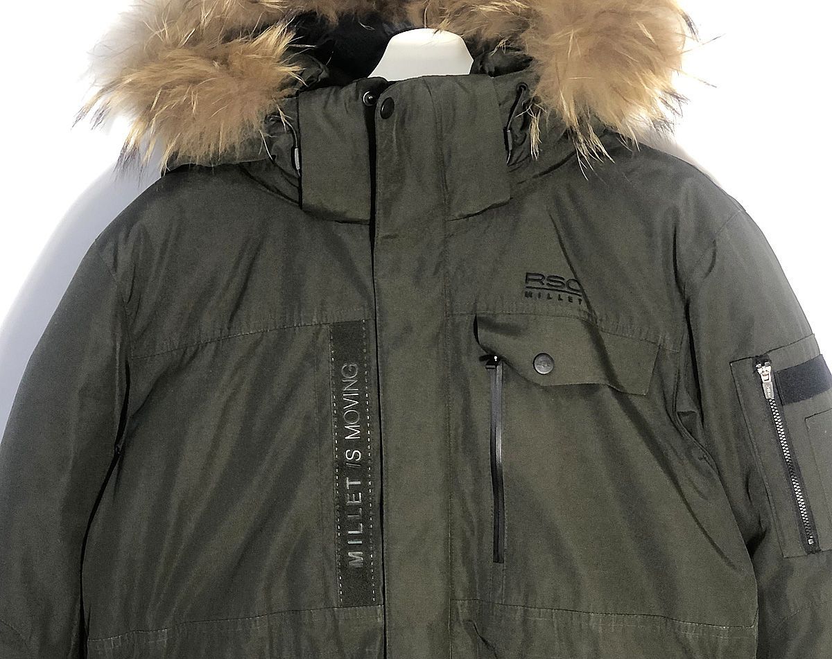 人気/フランス発/高品質モデル□ミレー 天然ラクーンファー付 RSC 3WAY  