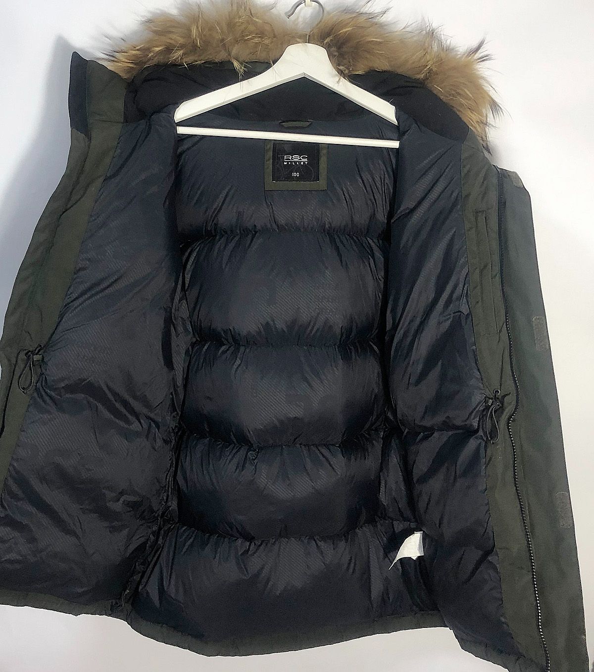 人気/フランス発/高品質モデル□ミレー 天然ラクーンファー付 RSC 3WAY  