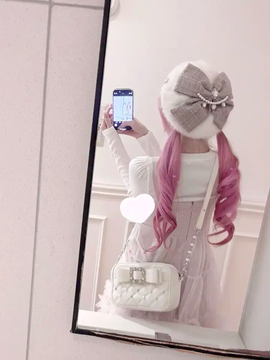 ノエミー リー リボン キュービック ベレー帽 量産型 帽子