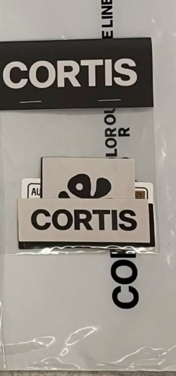 コルティス スローガン ステッカー