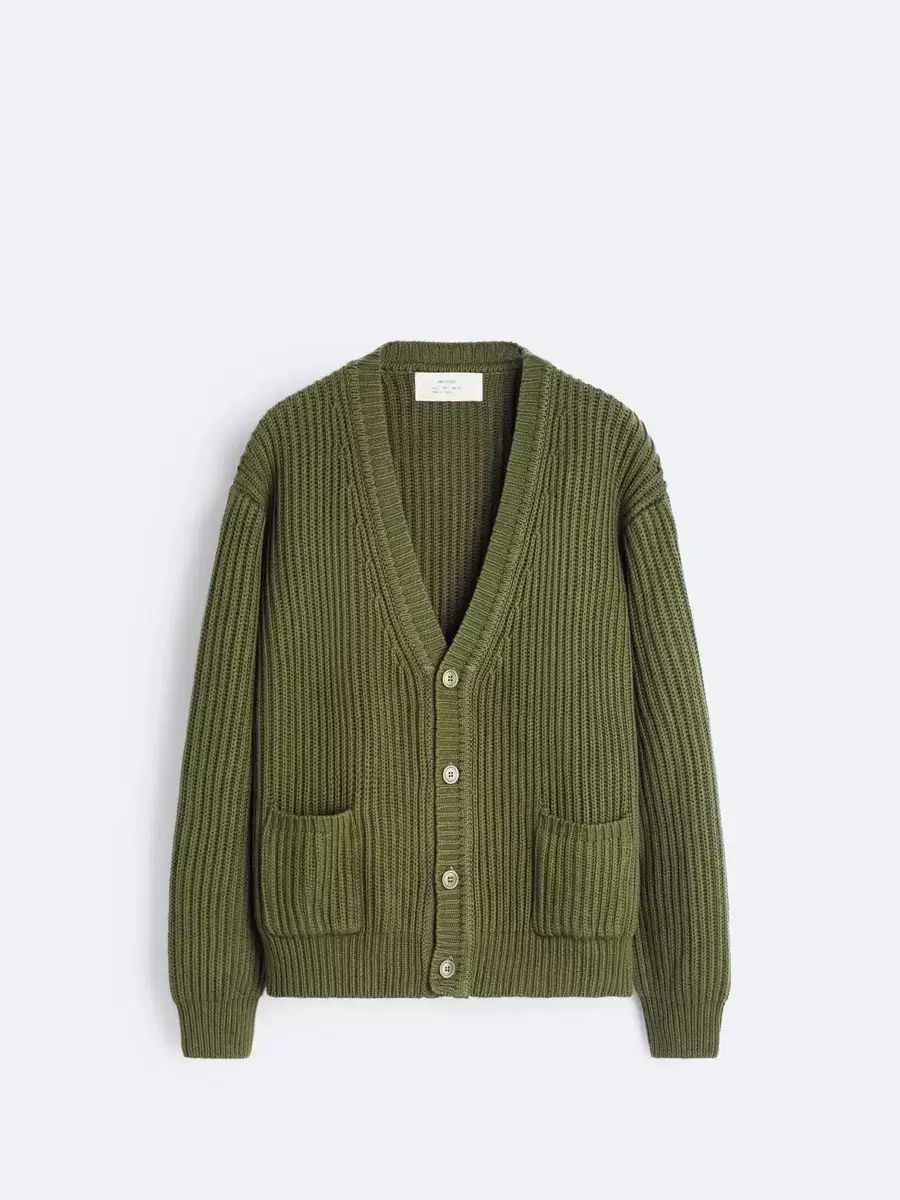 ザラ オリジンズ コットンウール カーディガン M