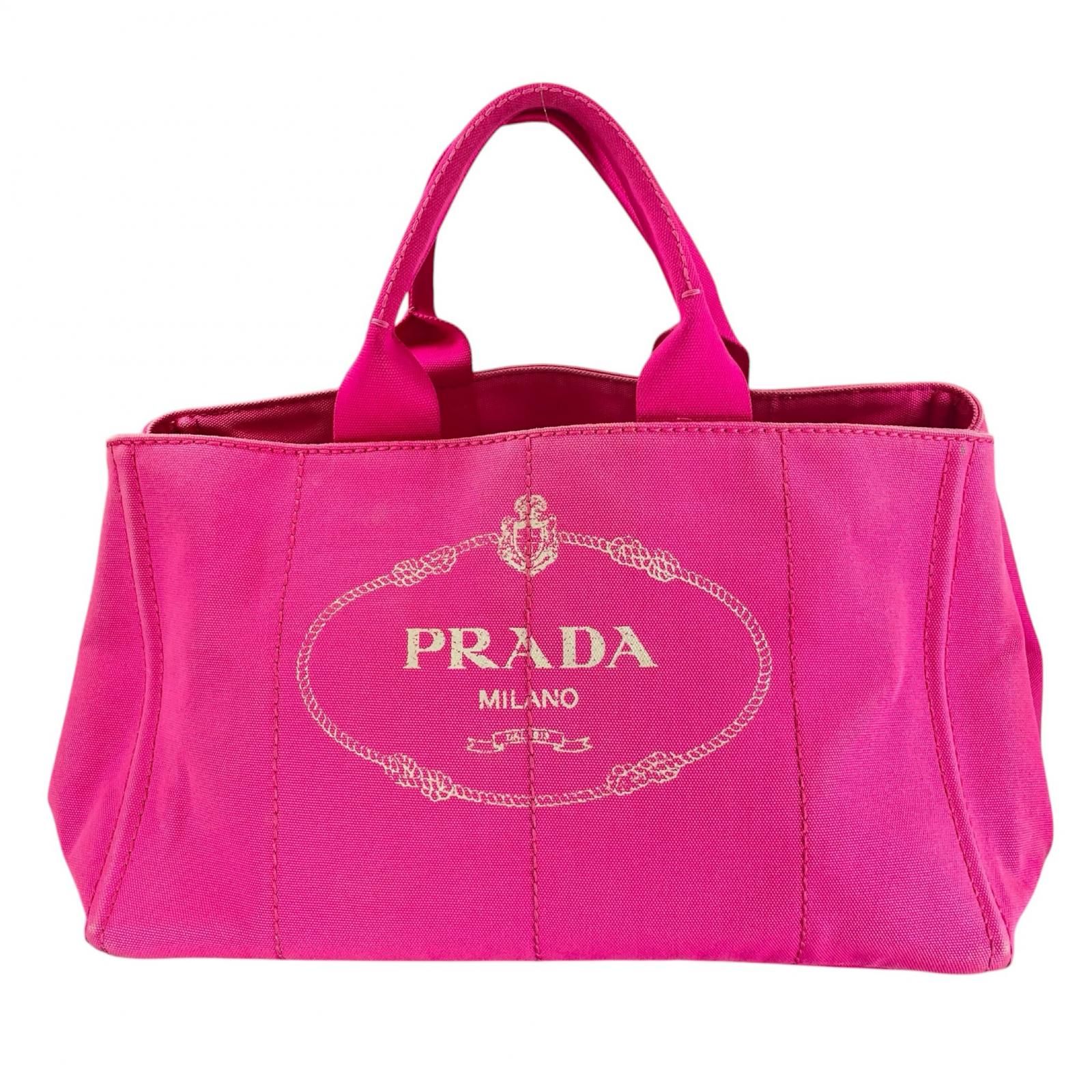 PRADA プラダ カナパトート BN1872 トートバッグ ピンク レディース