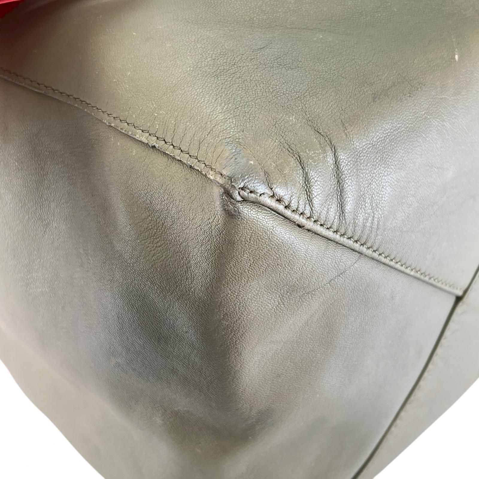  CELINE セリーヌ ホリゾンタルカバ レッド F-FA-0411 トートバッグ レザー レディース トートバッグ バッグ