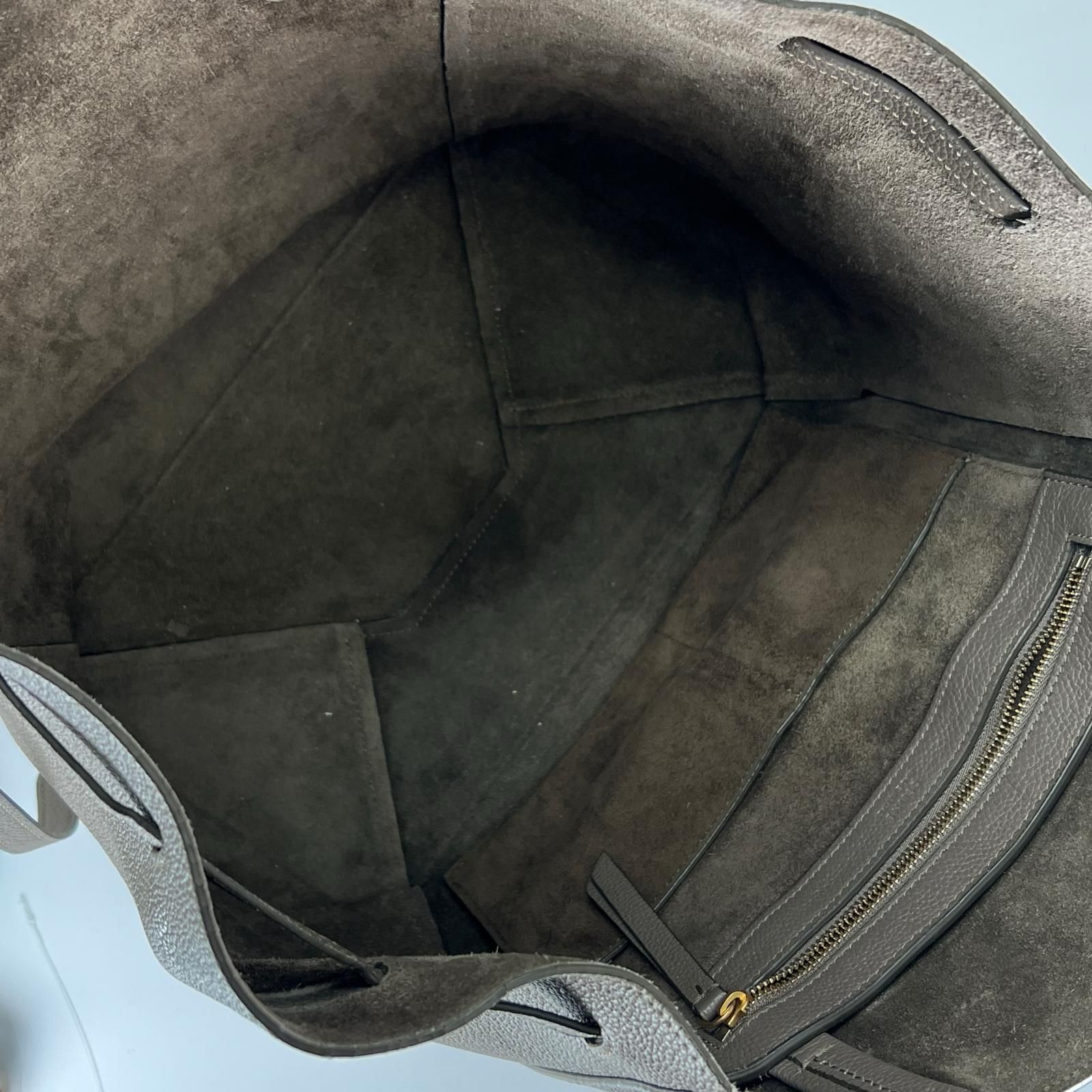 レザー グレージュ