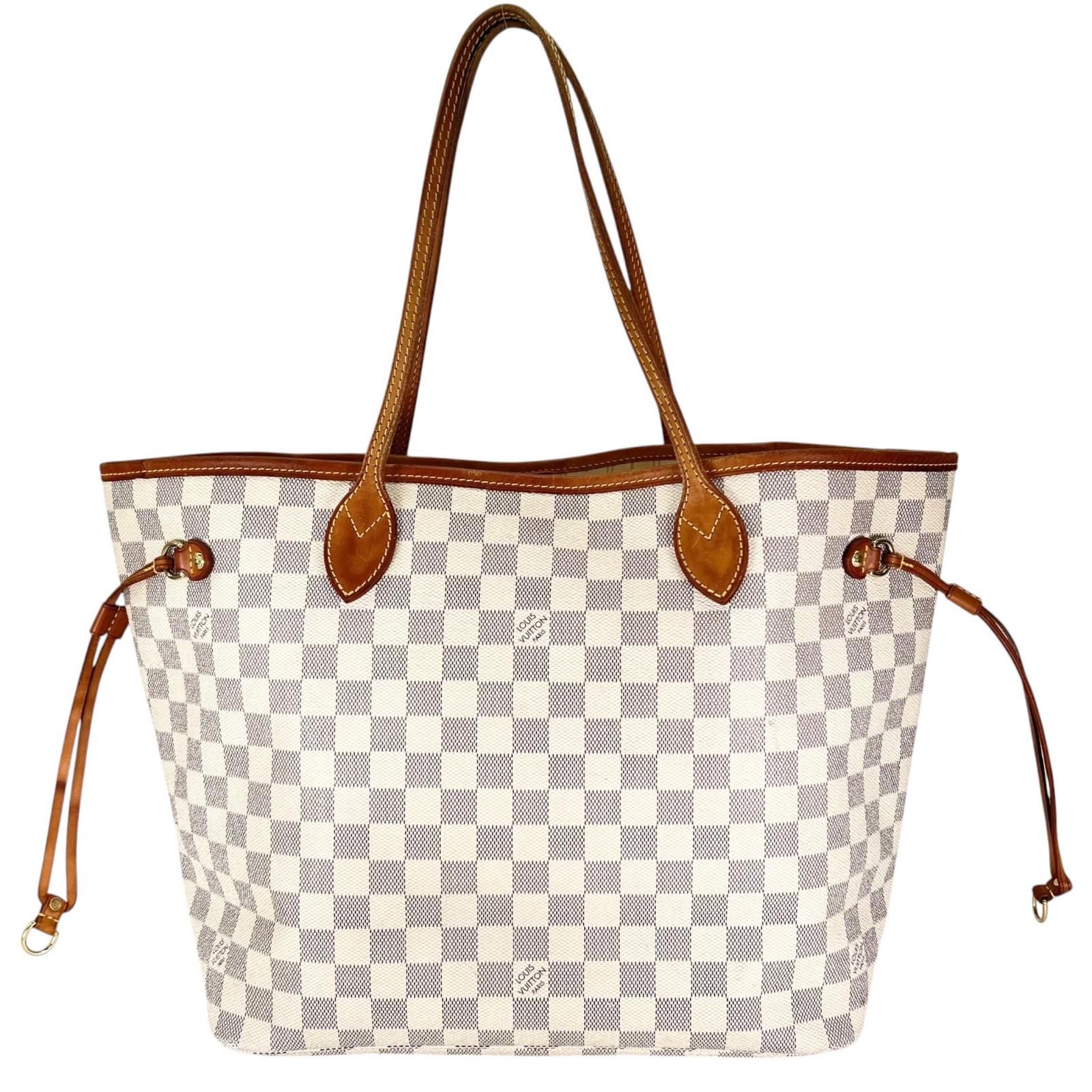 LOUIS VUITTON ルイ ヴィトン ネヴァーフル N51107 トートバッグ ダミエキャンバス ベージュ レディース