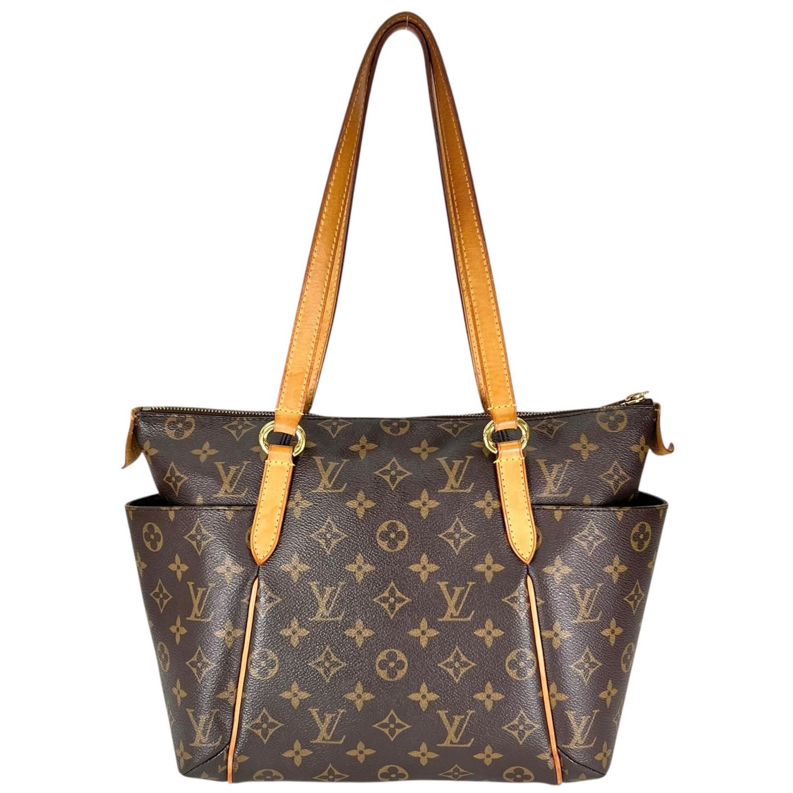 LOUIS VUITTON ルイ ヴィトン トータリーPM M56688 トートバッグ モノグラムキャンバス ブラウン レディース