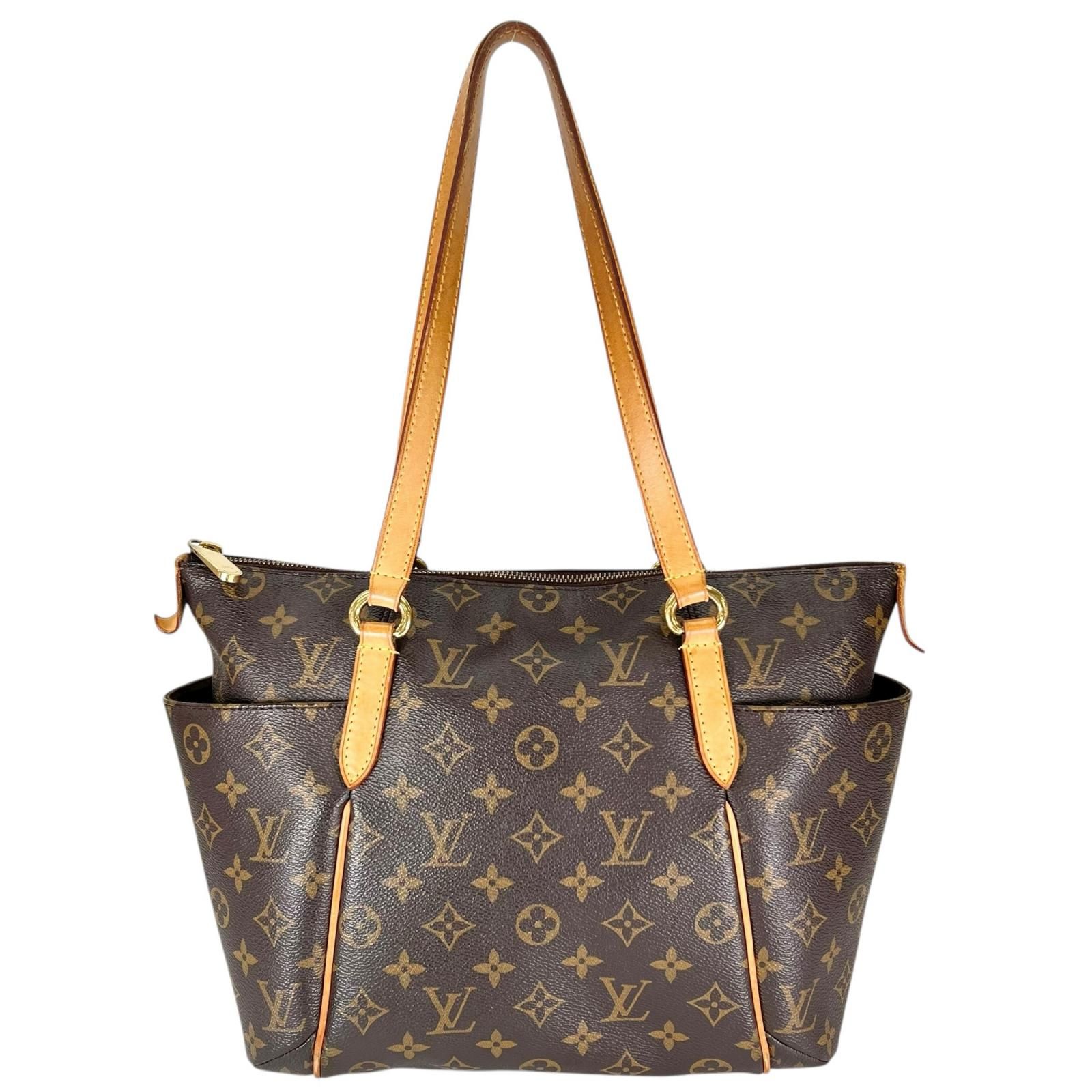 LOUIS VUITTON ルイ ヴィトン トータリーPM M56688 トートバッグ モノグラムキャンバス ブラウン レディース