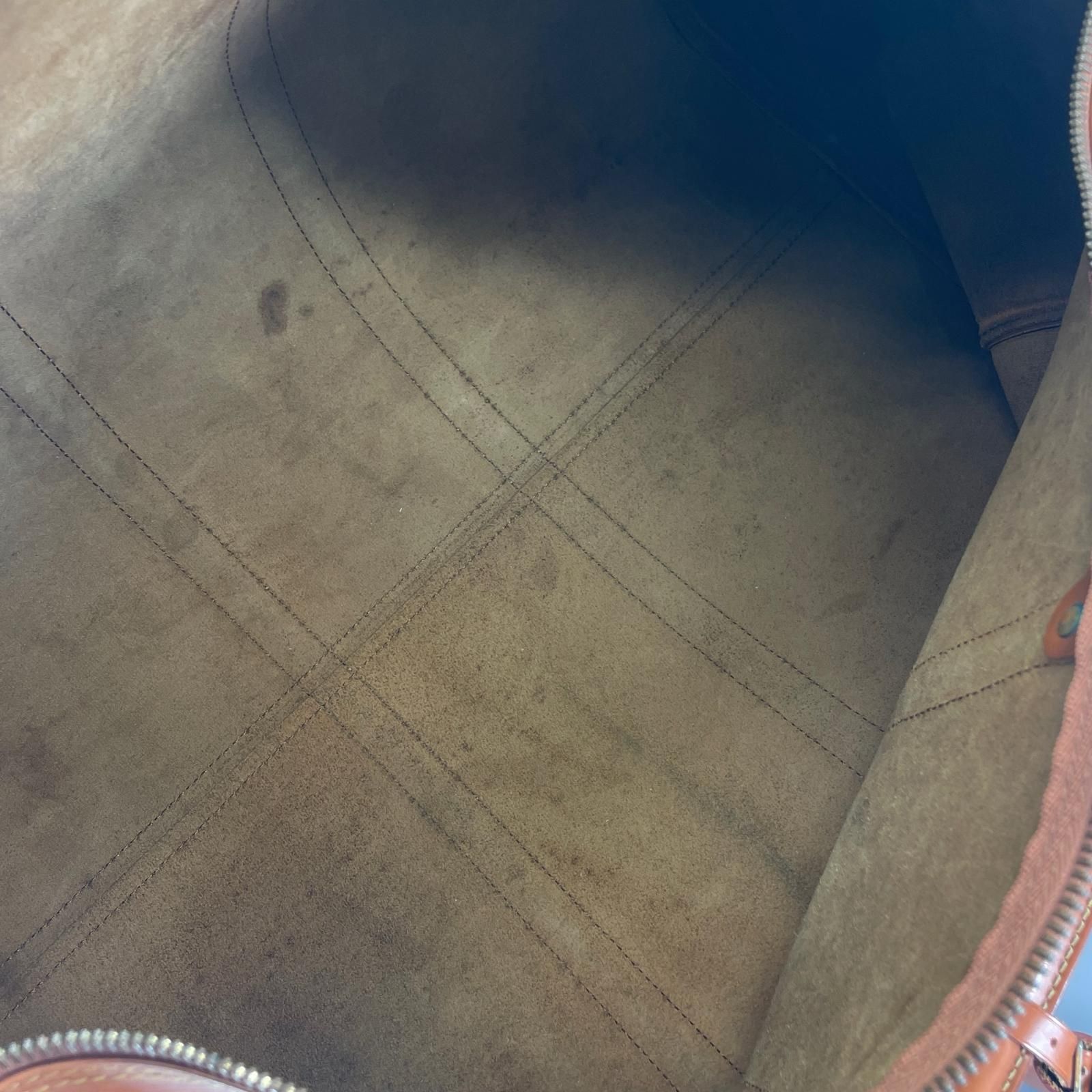 LOUIS VUITTON ルイ ヴィトン キーポル M42958 ボストンバッグ エピレザー オレンジ レディース GINKGOPHARMACY_COM