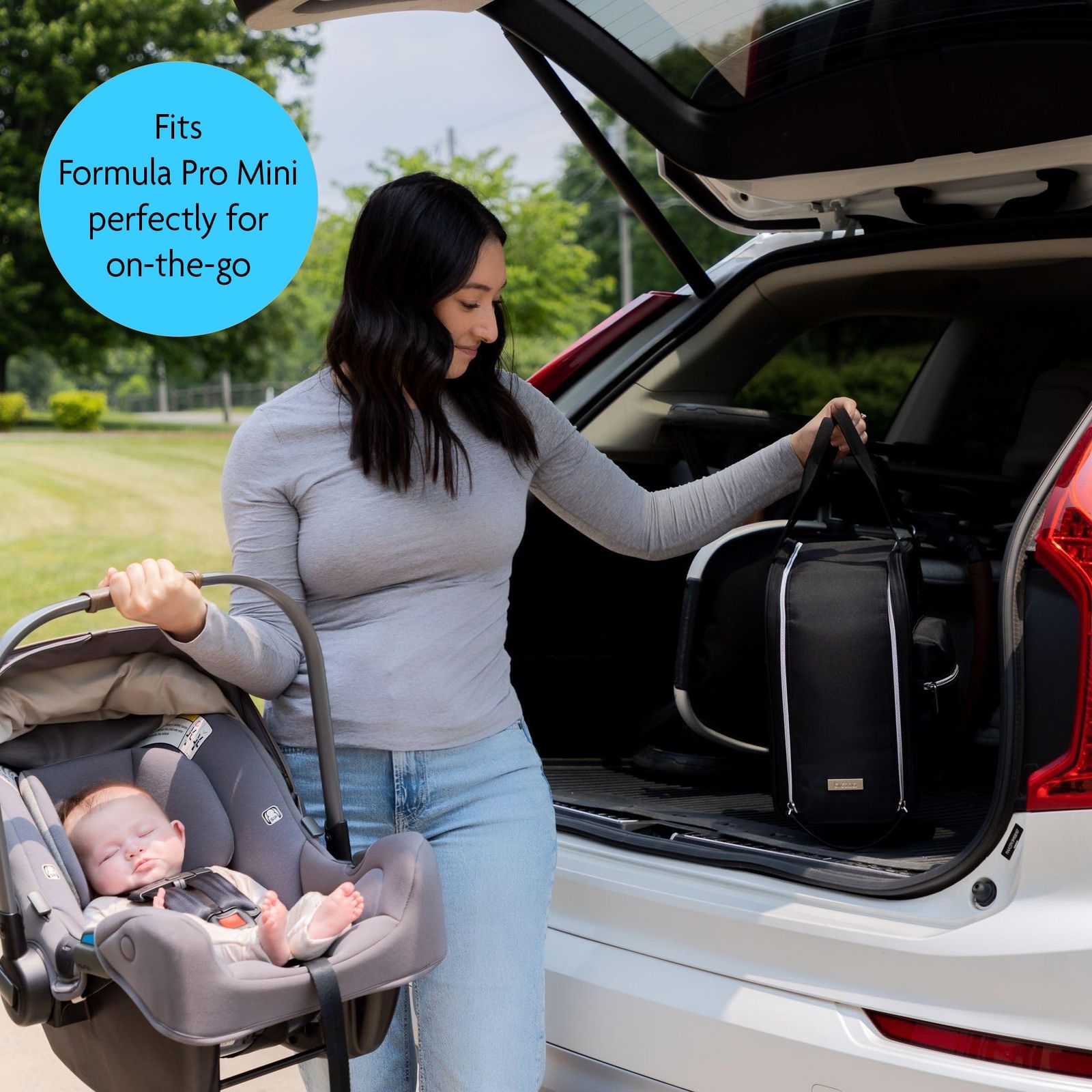 数量 Baby Brezza Formula Pro Mini トラベルキャリーバッグ - Formula Pro Miniのみに対応