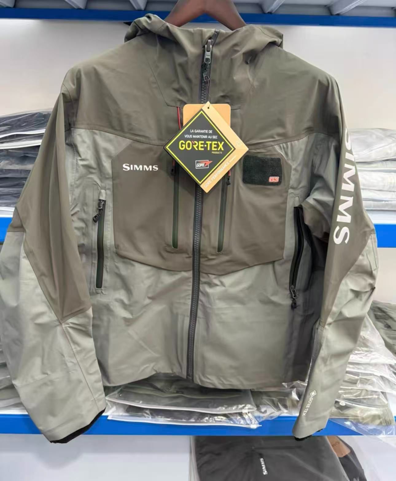SIMMS G3 ガイドジャケット ゴアテックス フィッシングジャケット