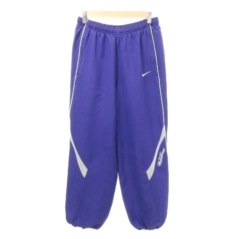 シュプリーム SUPREME ナイキ NIKE HF 9624 545 ジョガーパンツ ロゴ ウエストゴム 薄手 Sサイズ 紫 パープル