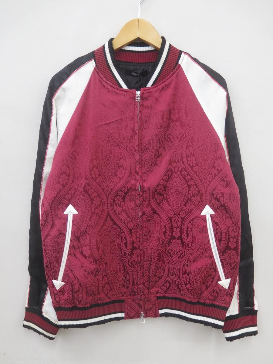 glamb グラム GB0125 JKT06 Aging Paisley Ska Jumper エイジング スカジャン S