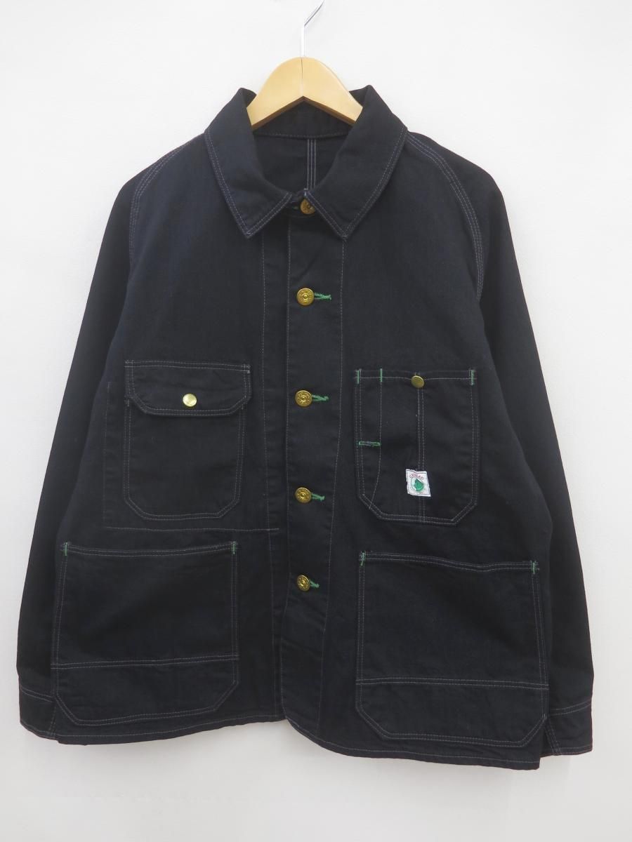 TCB jeans ティーシービージーンズ Cat Head Jacket BKBK カバーオール