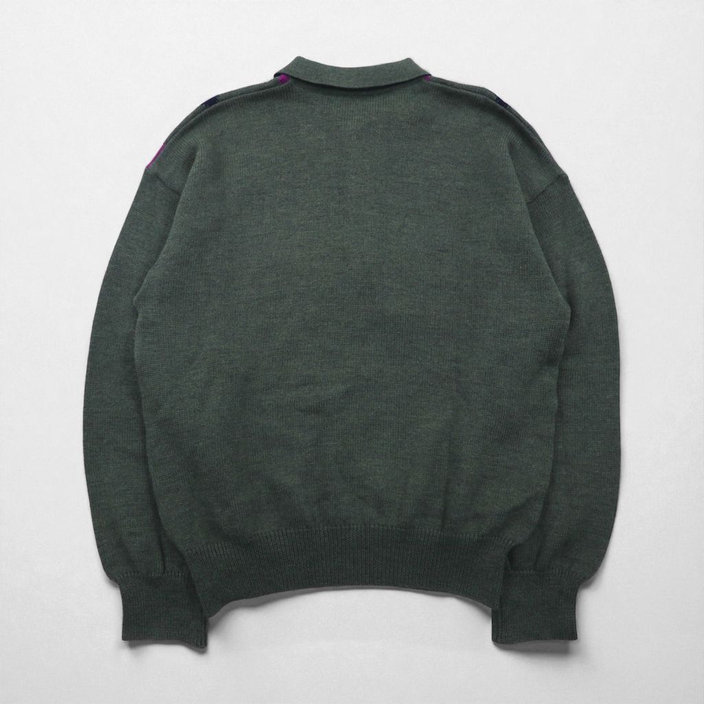 ディオール90s～00sヴィンテージ/ニットケーブル編み切替フロントアーチロゴ ディオール90s～00sヴィンテージ/ニットケーブル編み切替フロント