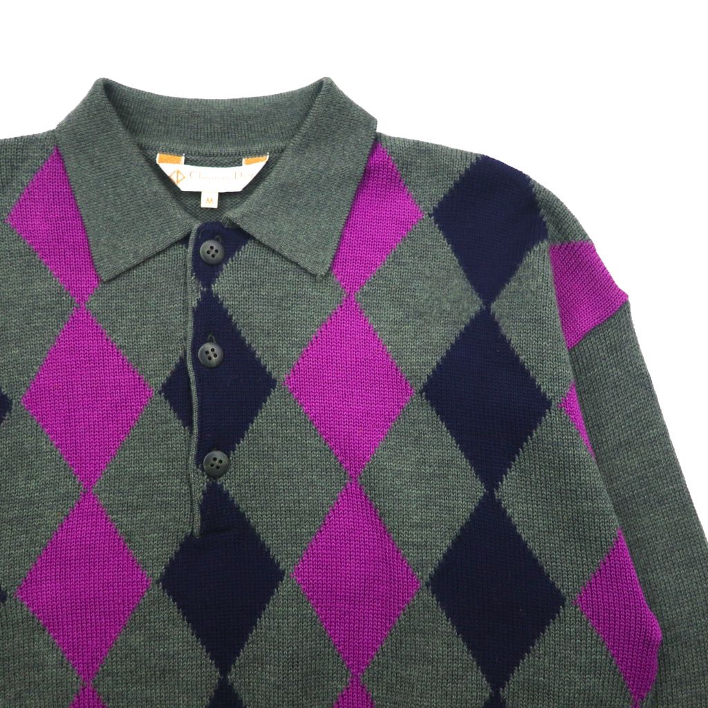 Christian Dior SPORTS 90年代 日本製 ポロニット セーター M