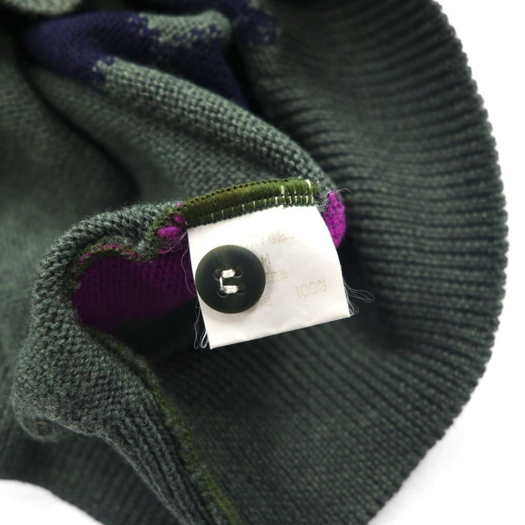 Christian Dior SPORTS刺繍ロゴ　パーカー　セーター　カラー Christian Dior SPORTS 90年代 日本製 ポロニット セーター M