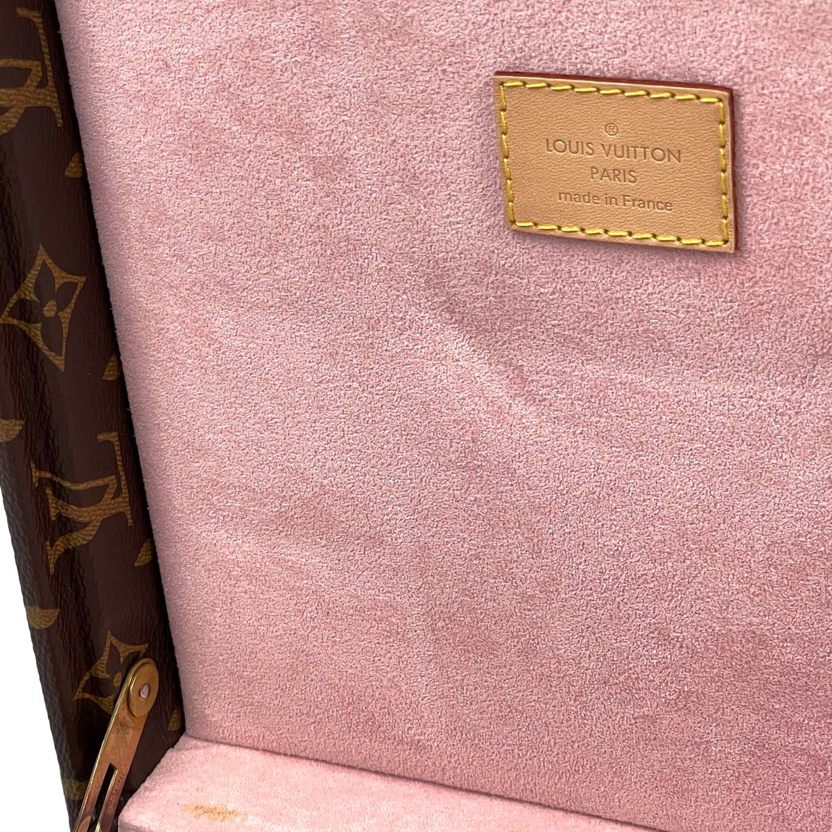  ルイ ヴィトン Louis Vuitton コフレ ジュワイアリー ジュエリーボックス シーサー トランク モノグラム ブラウン レディース その他 バッグ