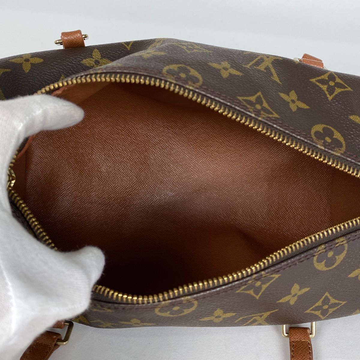 ルイ・ヴィトン Louis Vuitton パピヨン 26 筒型 旧旧型 ハンドバッグ