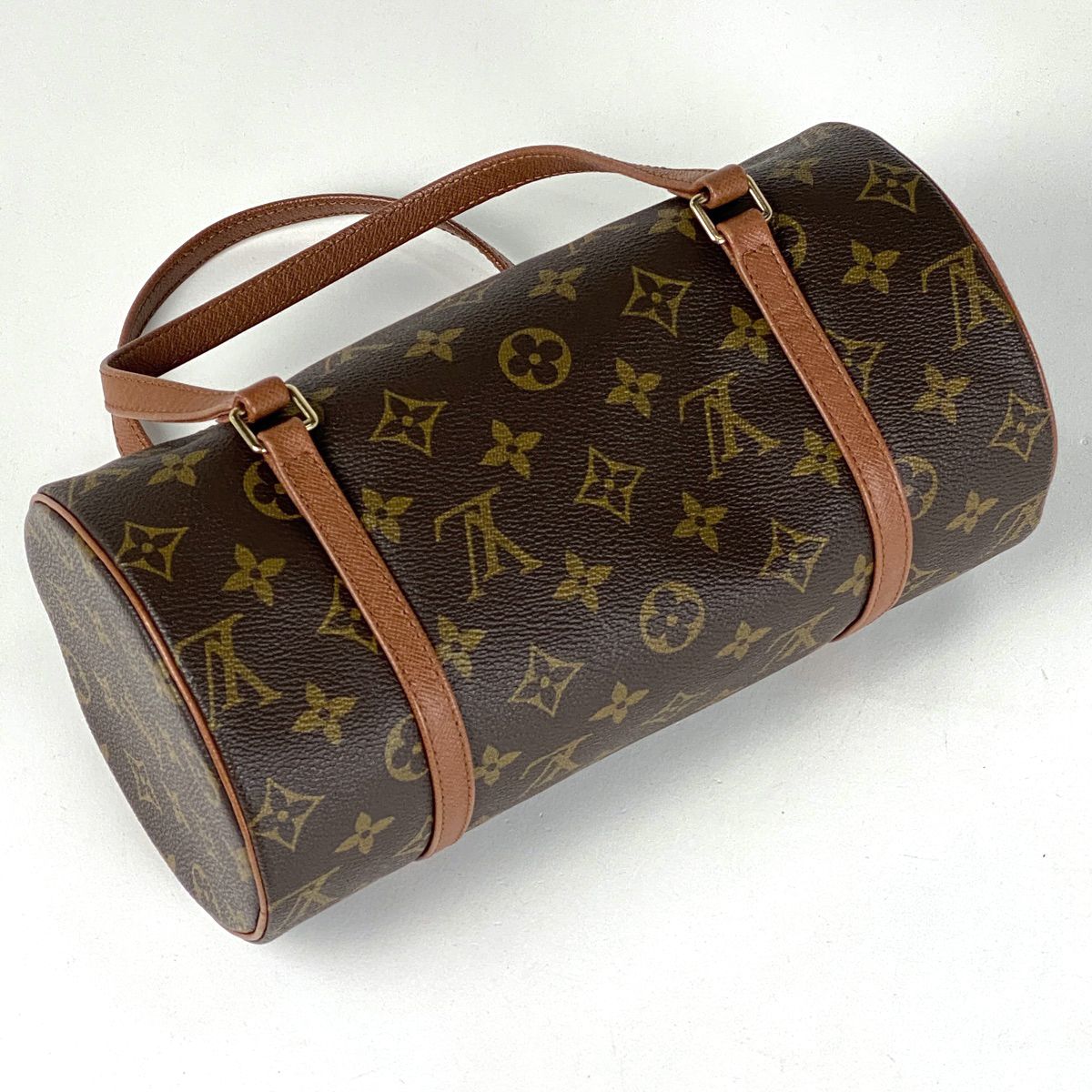 ルイ・ヴィトン Louis Vuitton パピヨン 26 筒型 旧旧型 ハンドバッグ