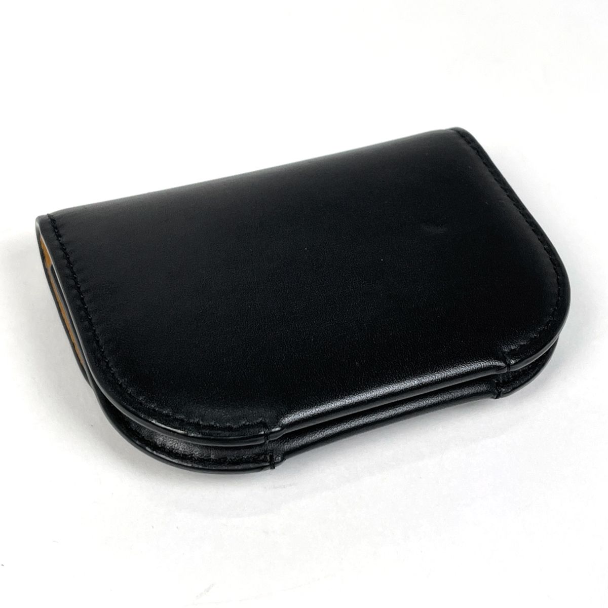 ロエベ LOEWE ゴヤ カードケース アナグラム カードホルダー 名刺入れ コインケース レザー ブラック レディース