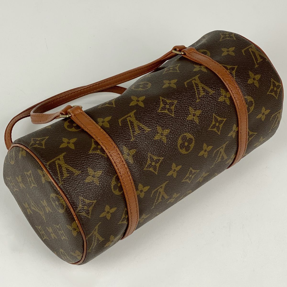ルイ・ヴィトン Louis Vuitton パピヨン 26 筒型 旧旧型 ハンドバッグ