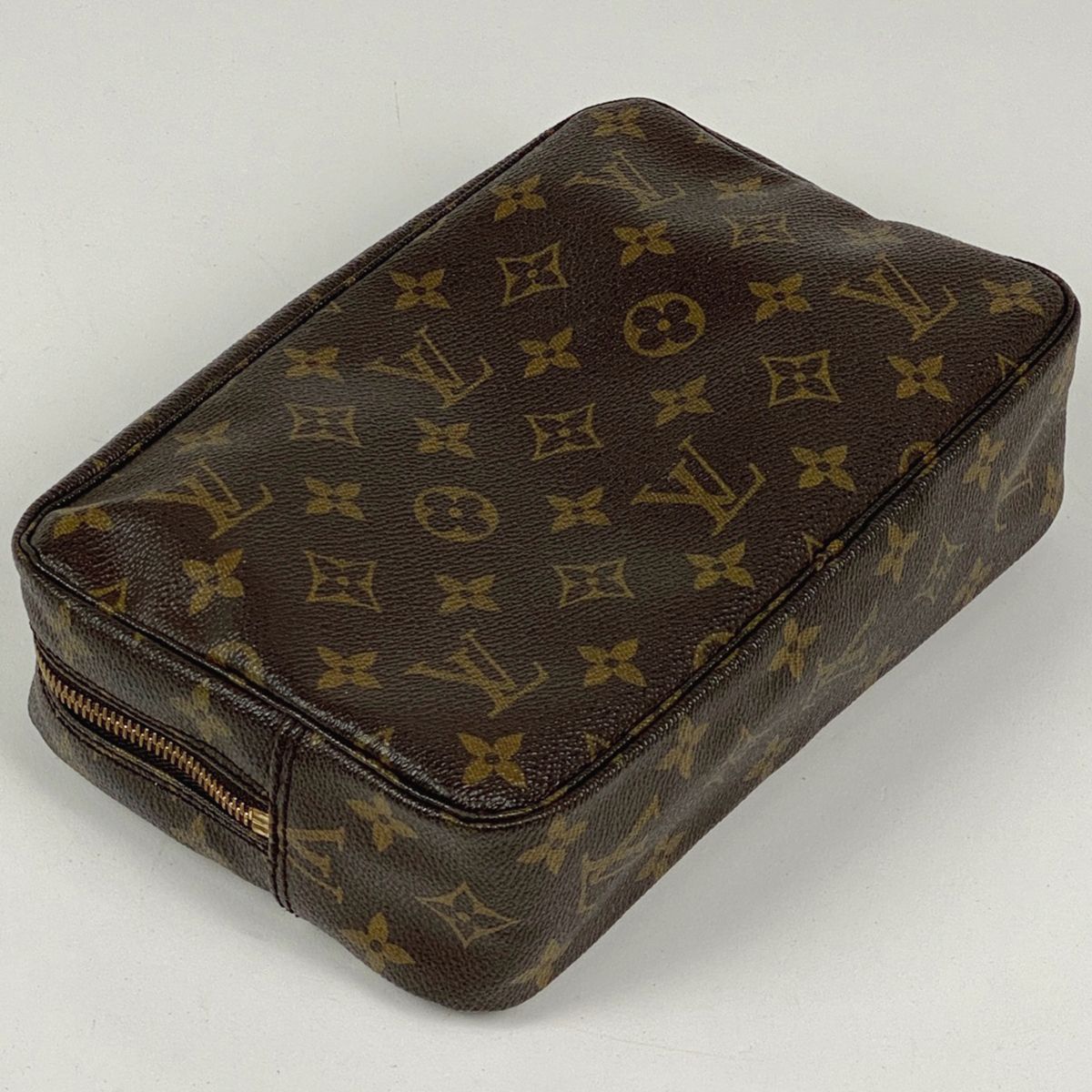 ルイ ヴィトン Louis Vuitton トゥルース トワレット 23 メイク コスメ セカンドバッグ 化粧ポーチ モノグラム ブラウン M47524 レディース