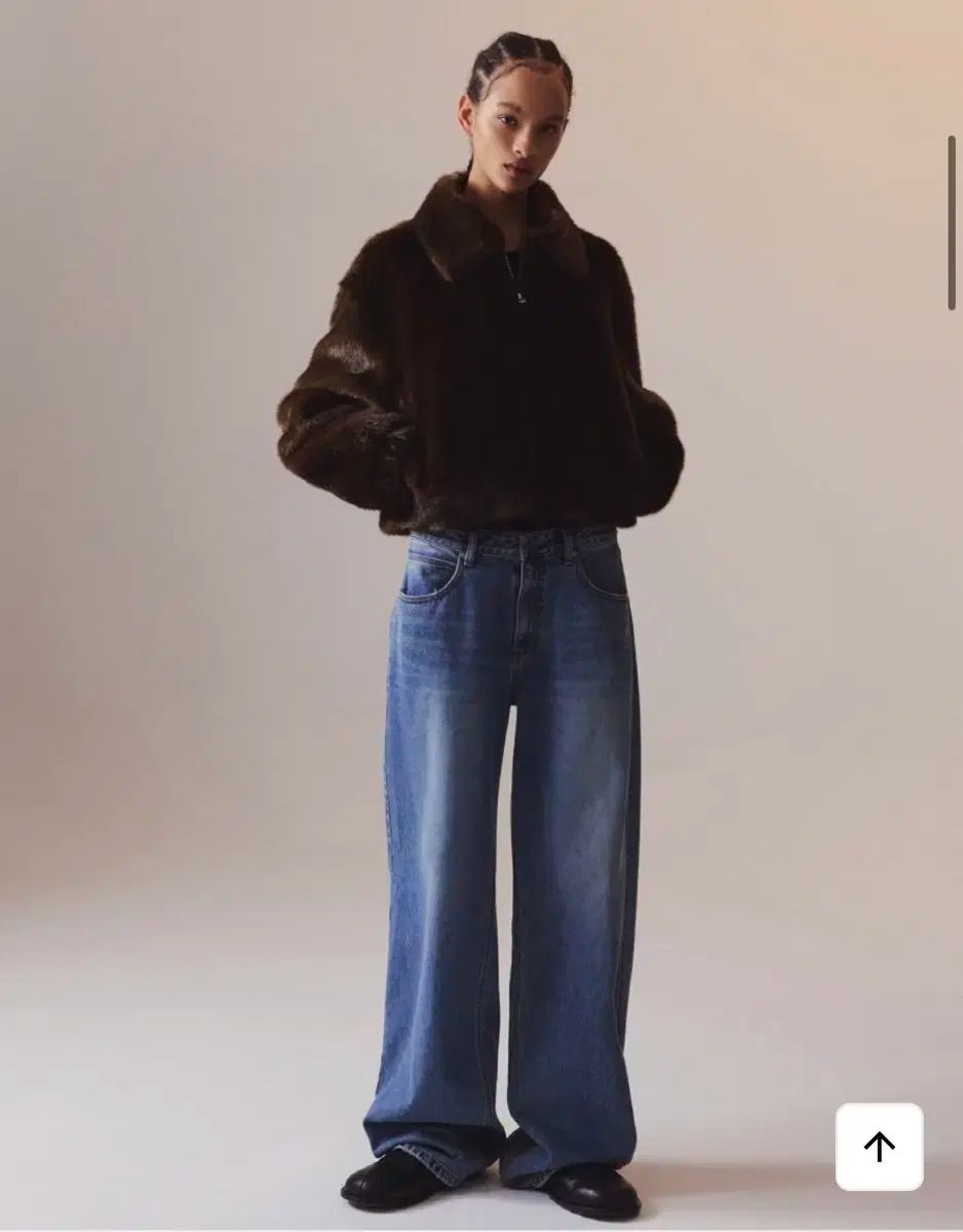 INSILENCE ウィメンズ ファージャケット ブラウン M