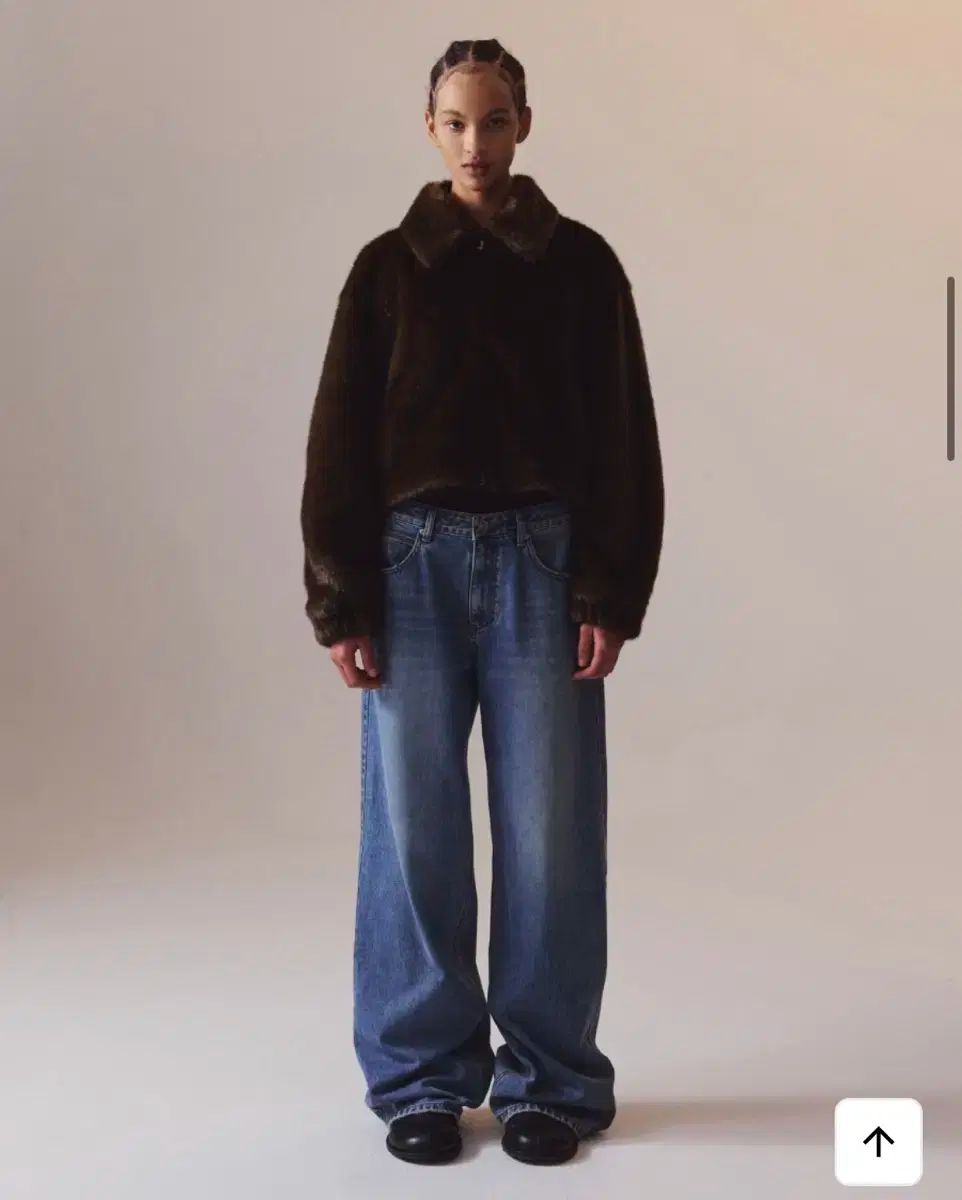 INSILENCE ウィメンズ ファージャケット ブラウン M