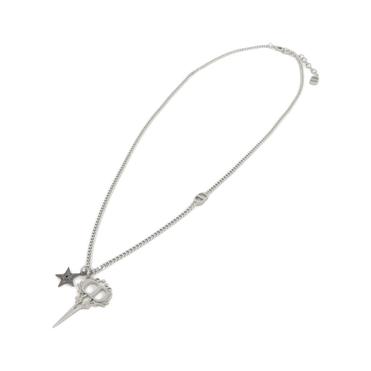 ディオール DIOR BLACK STAR ネックレス