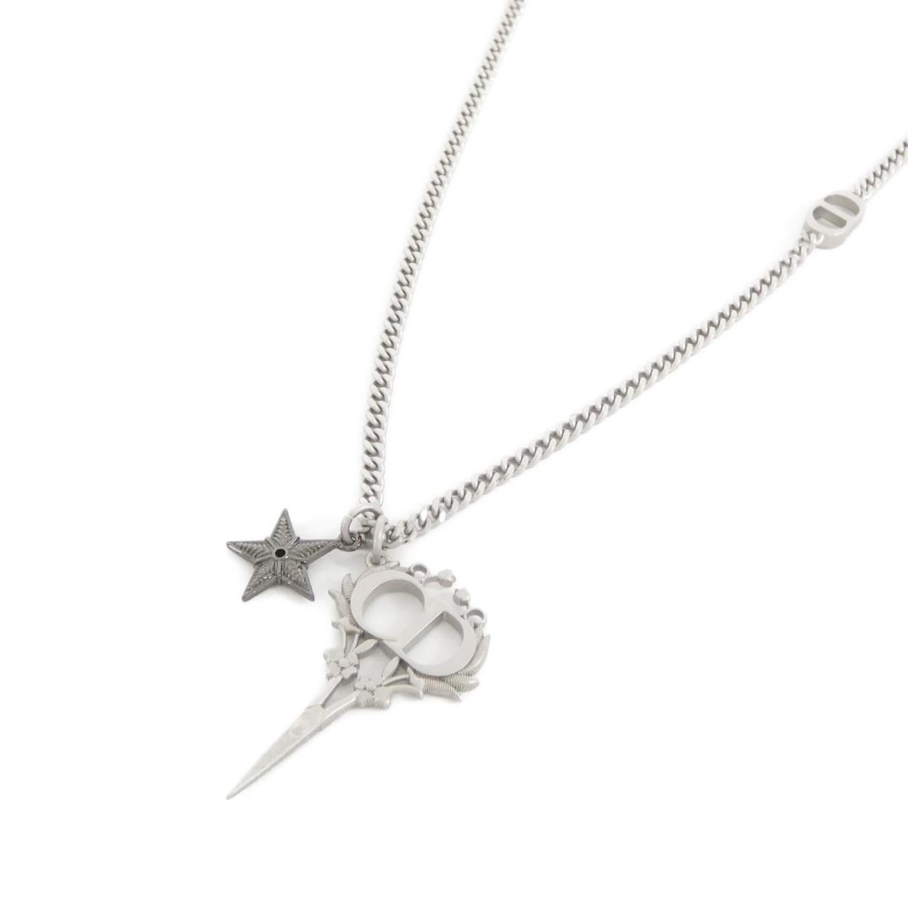 ディオール DIOR BLACK STAR ネックレス