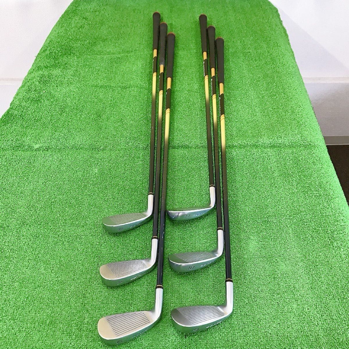 チ513Sホンマ BERES MG701 6本アイアンセット GOLD 金 ゴールド 日本製