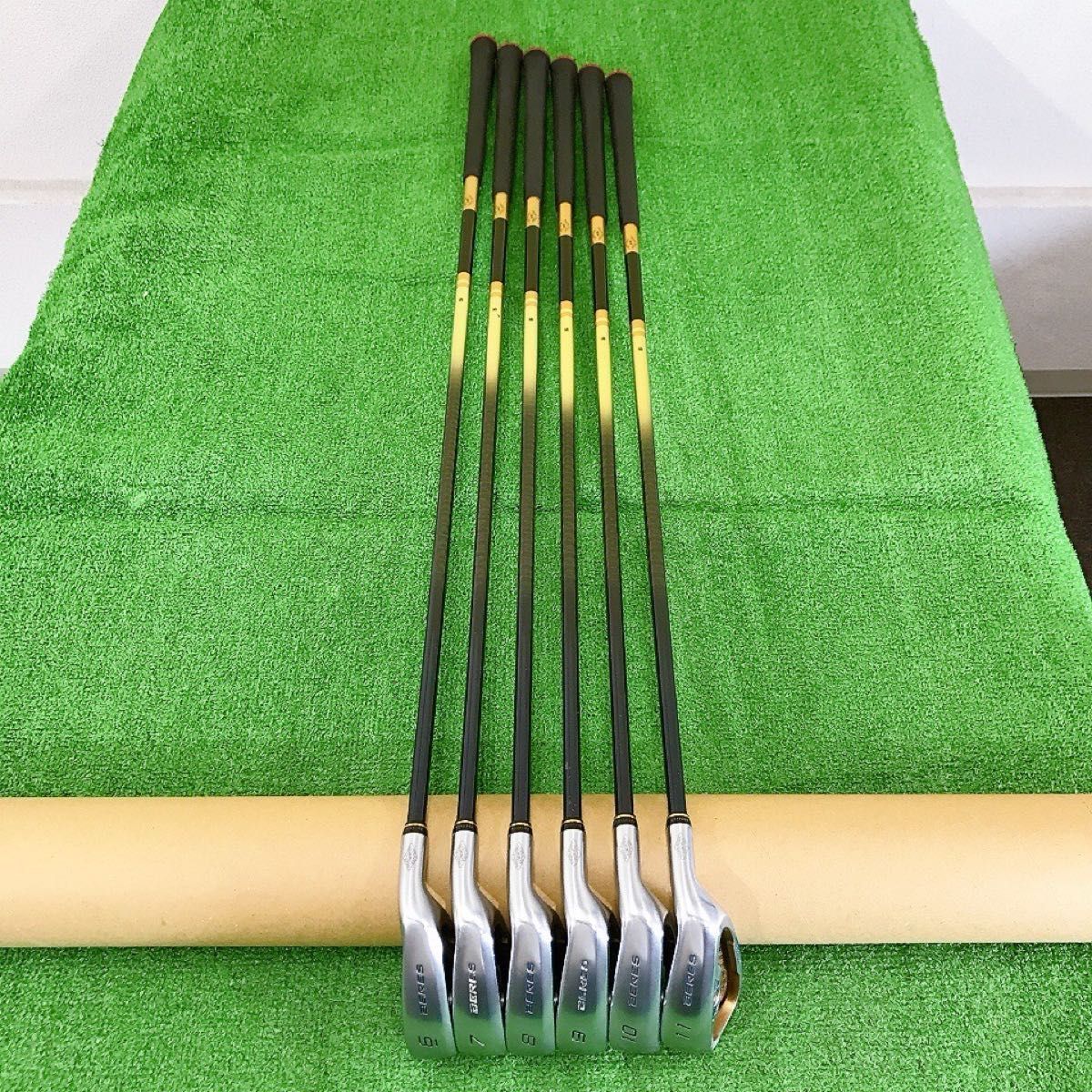 チ513Sホンマ BERES MG701 6本アイアンセット GOLD 金 ゴールド 日本製
