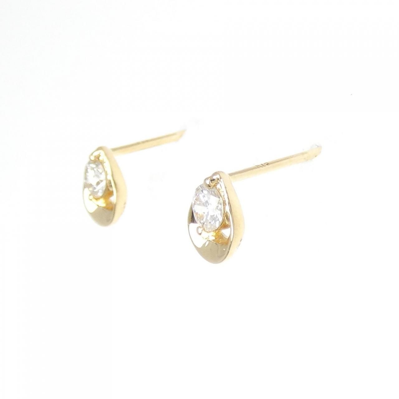アガット ダイヤモンド ピアス 0.20 CT