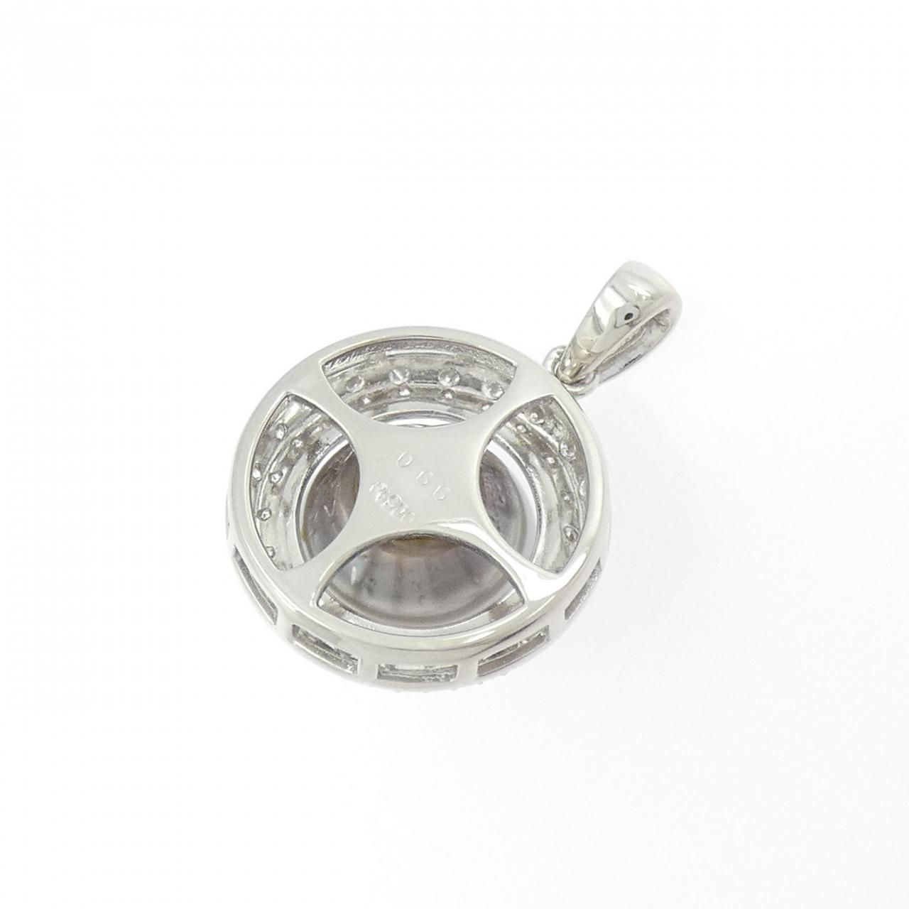 PT 900 黒蝶パール ペンダント 12.9 mm