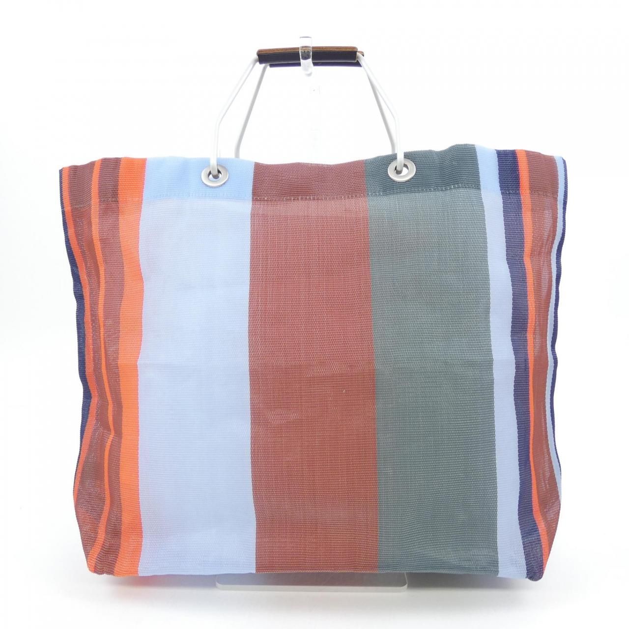 マルニ MARNI MARNI コレクション MARKETストライプバッグ SHMHR08A0  