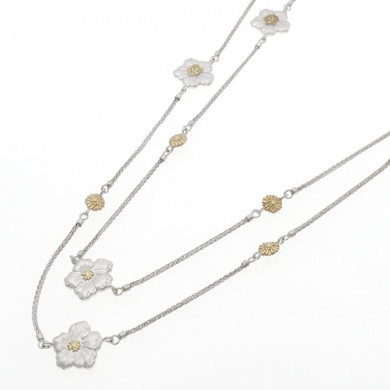 ブチェラッティ ブロッサム ヴェルメイユ ネックレス