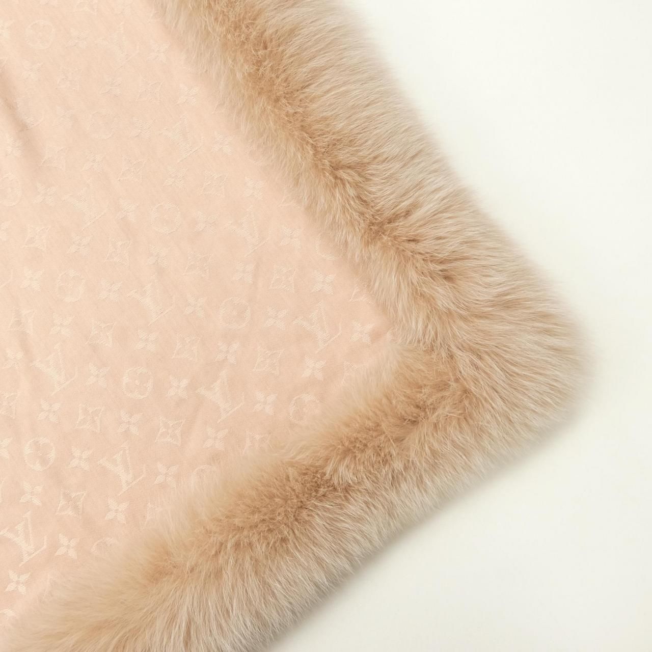 ルイヴィトン LOUIS VUITTON ショール モノグラム フリュール M 78698