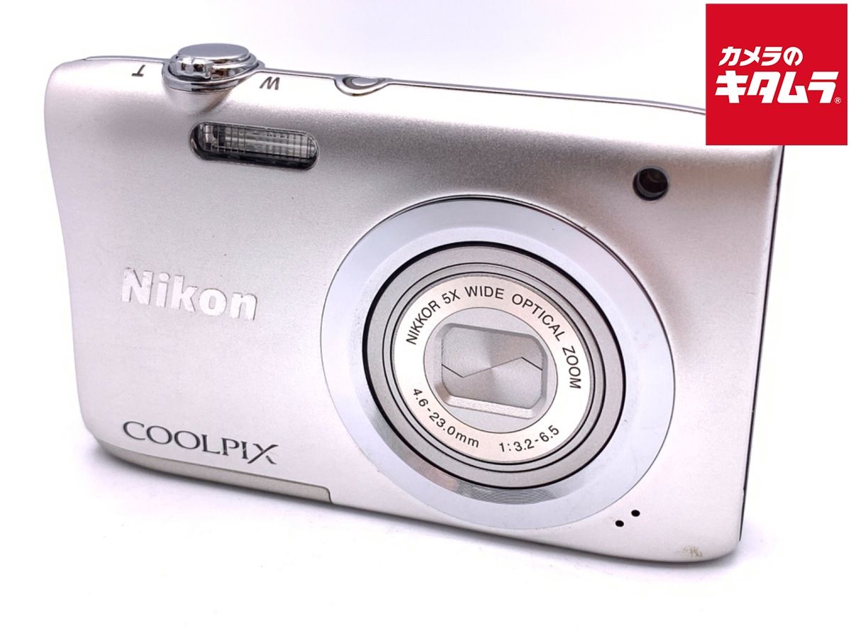 並品 ニコン COOLPIX A100 シルバー