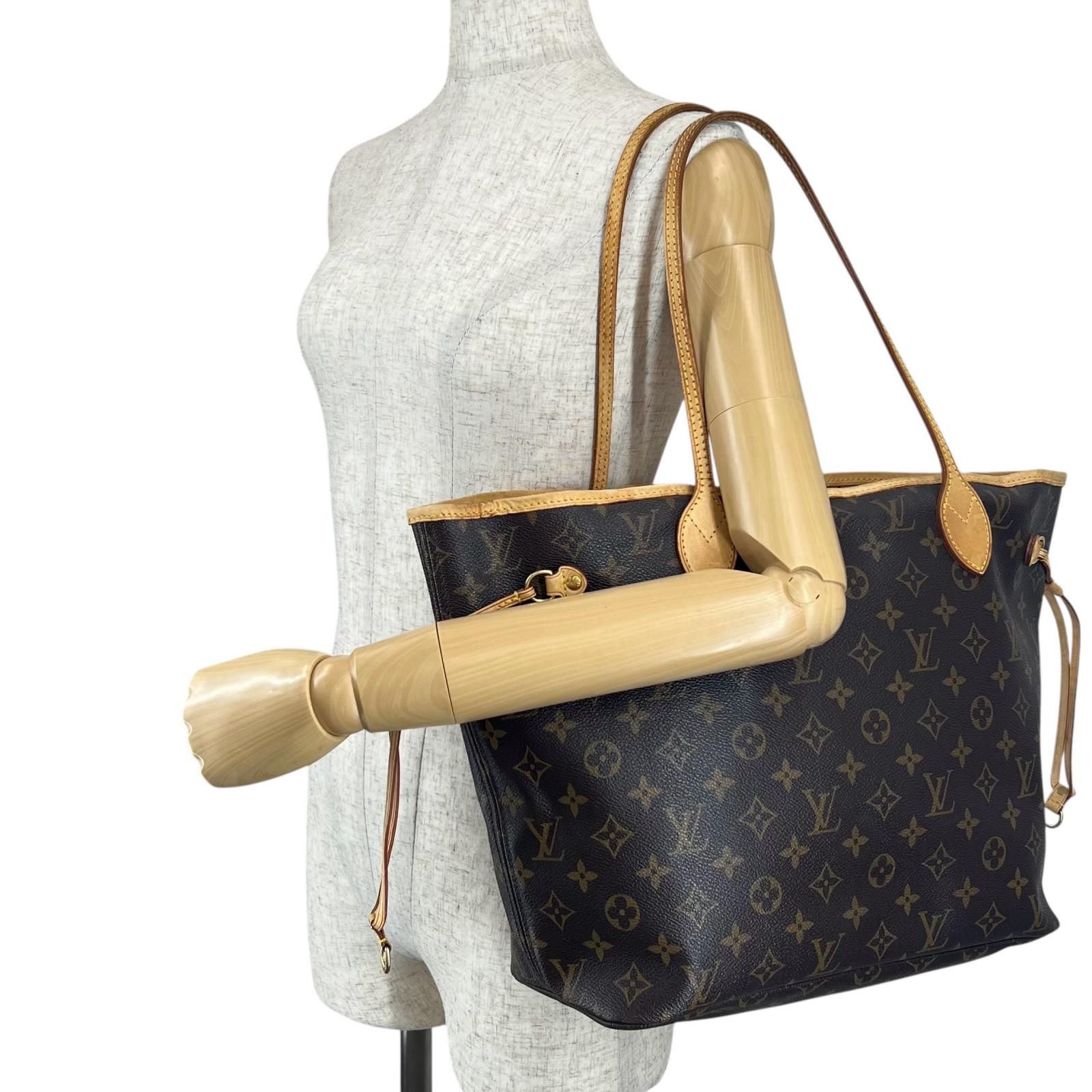 美品 LOUIS VUITTON ルイ・ヴィトン ネヴァーフルMM M40156 トート 