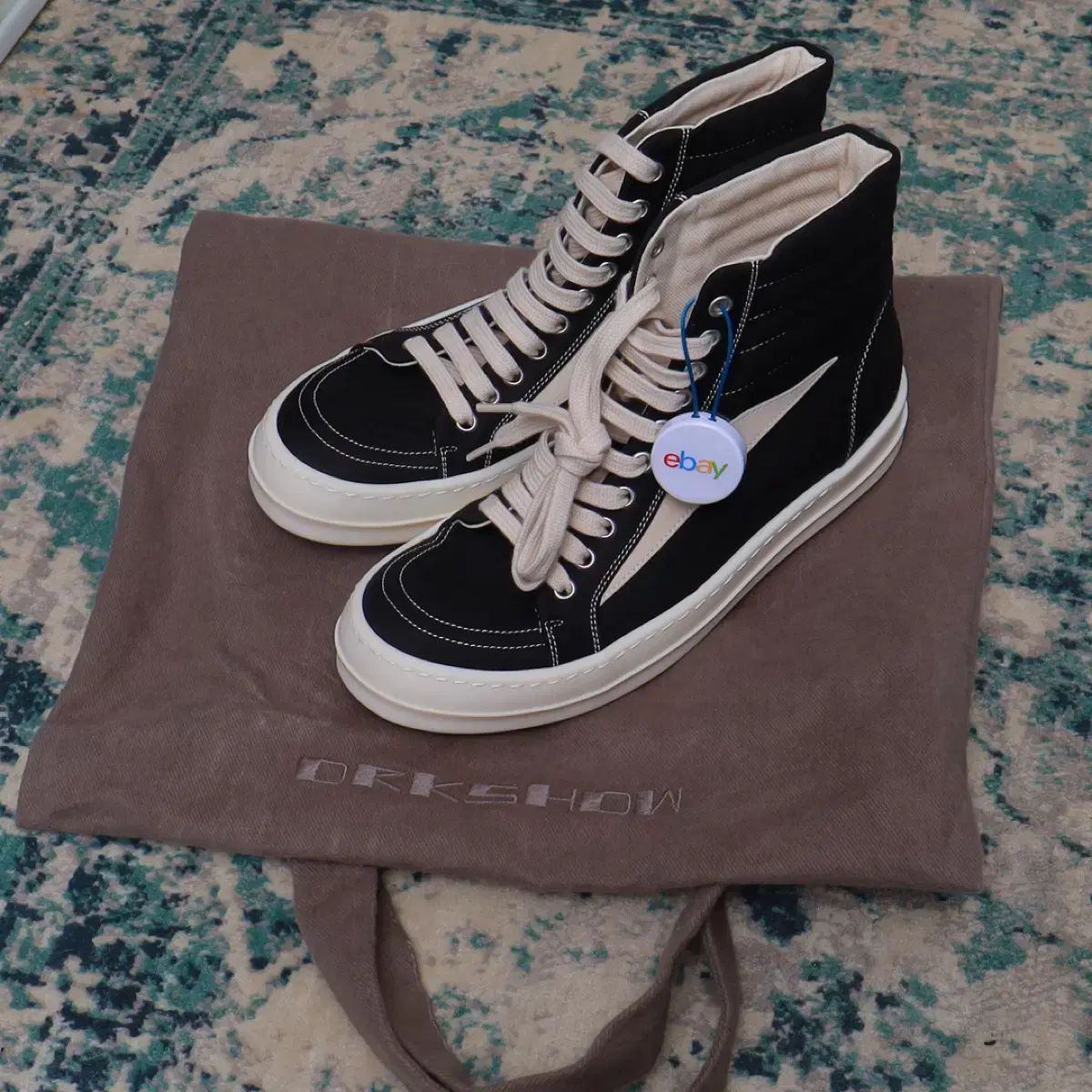 RICK OWENS リックオウエンス DRKSHDW リックオウエンス ダークシャドウ VANS ヴァンズ ハイ 38 235-245