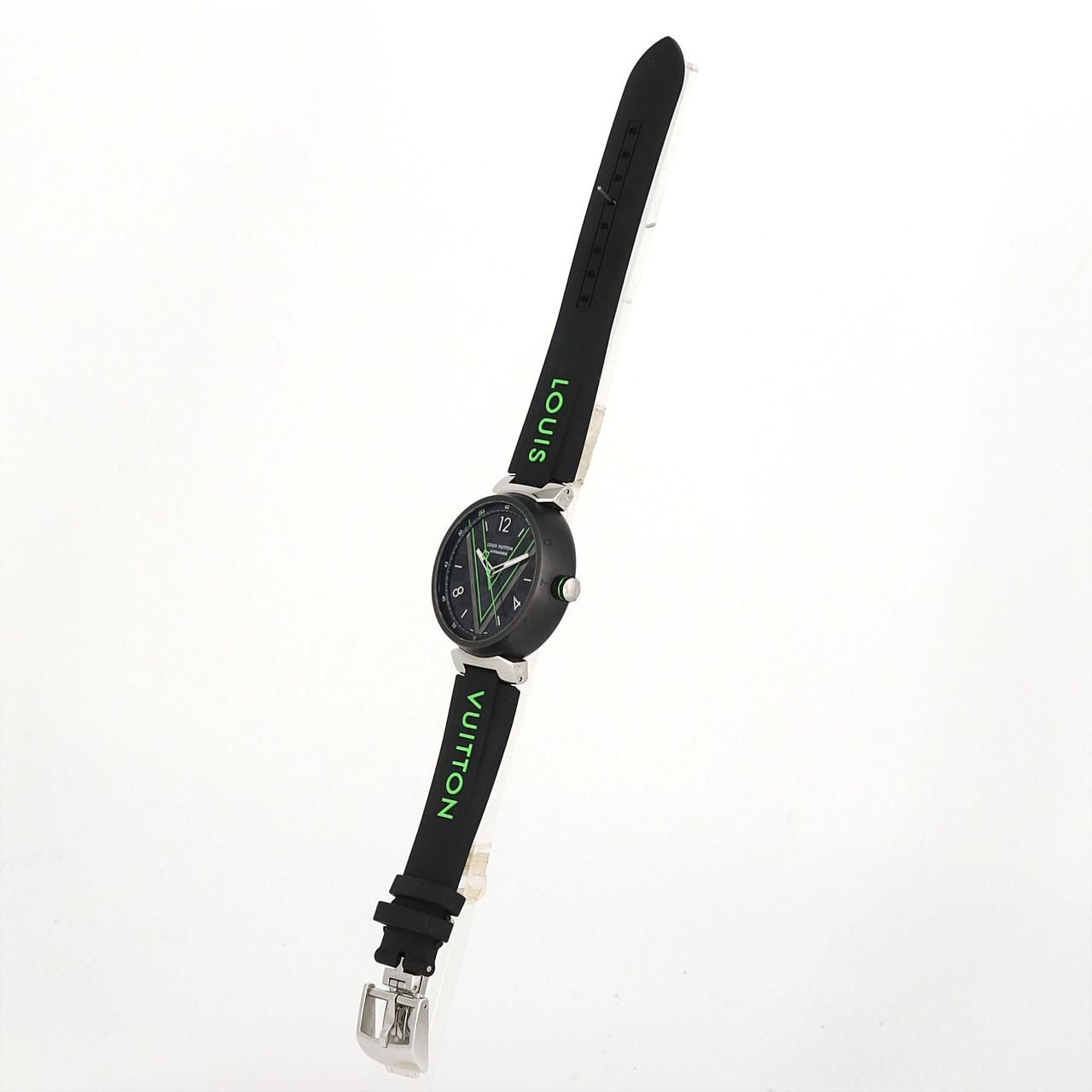 ルイヴィトン タンブール QA131Z SS 自動巻