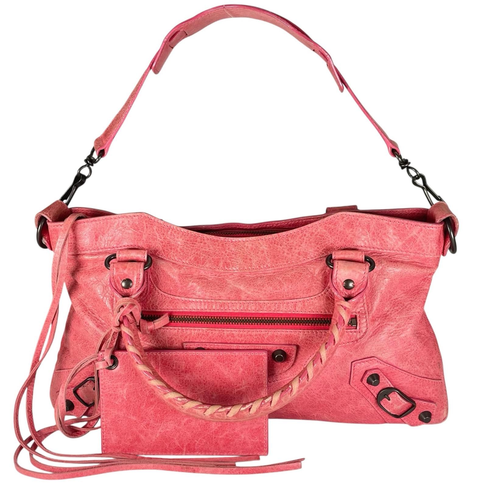 BALENCIAGA バレンシアガ ザ・ファースト 103208 ハンドバッグ レザー 