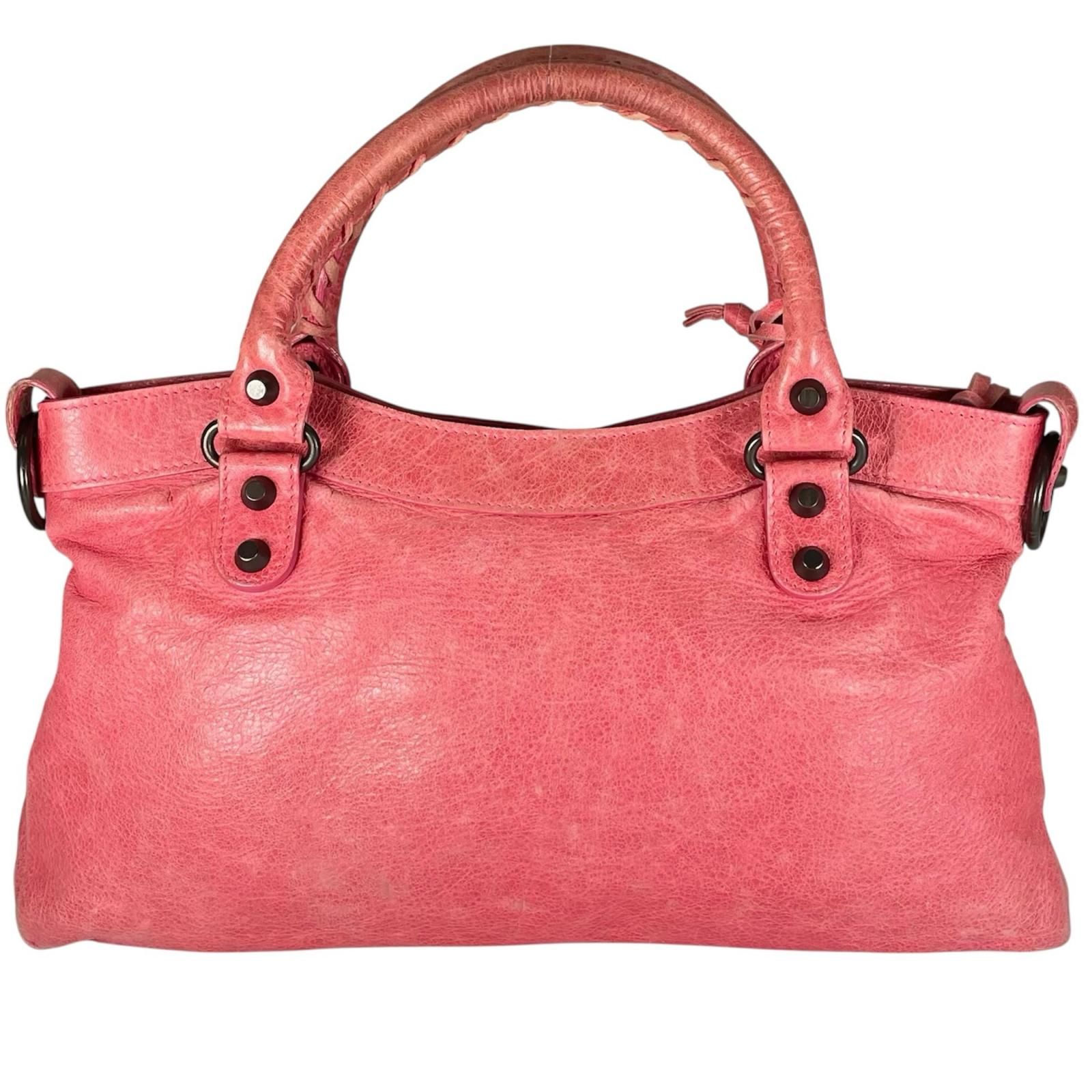 BALENCIAGA バレンシアガ ザ・ファースト 103208 ハンドバッグ レザー 