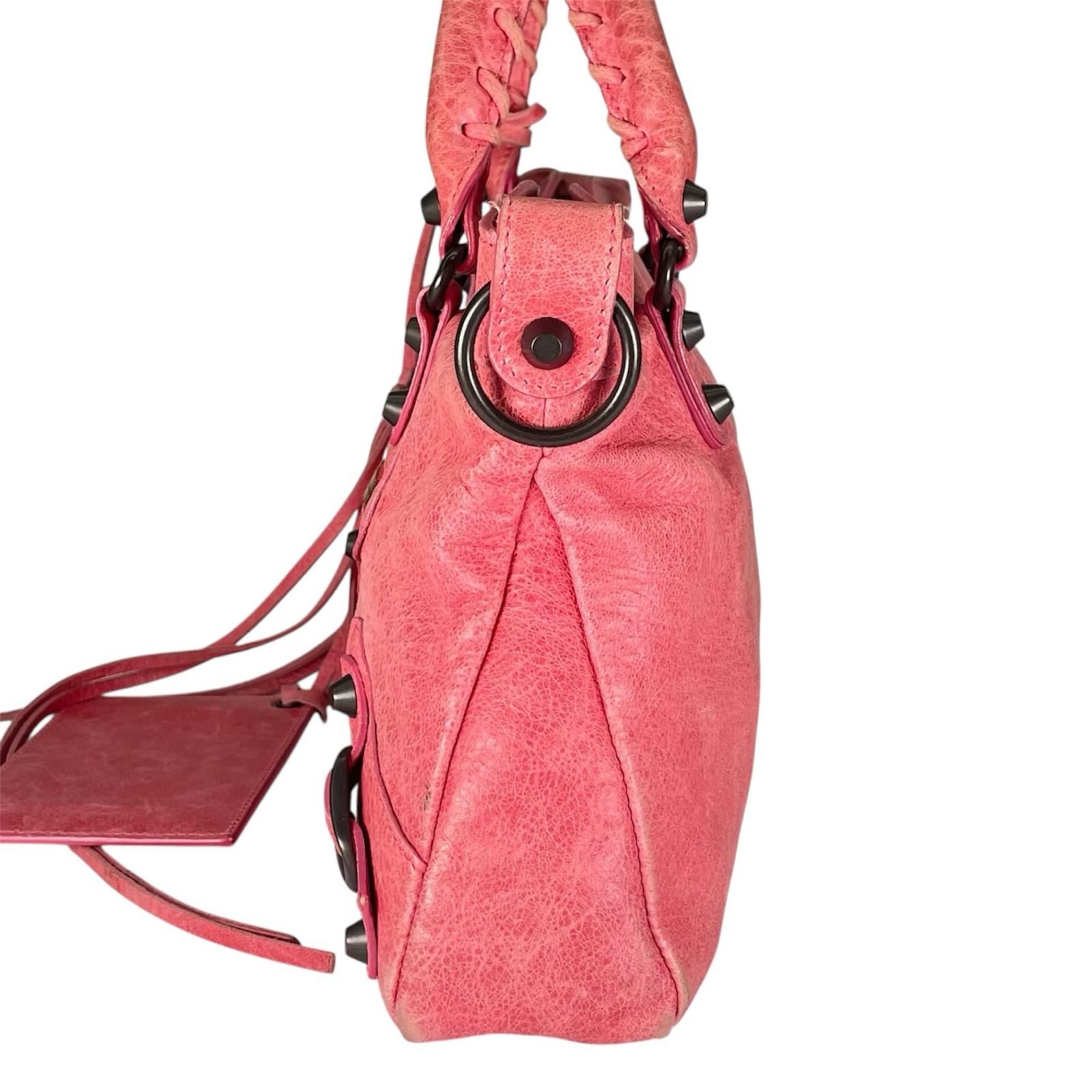 BALENCIAGA バレンシアガ ザ・ファースト 103208 ハンドバッグ レザー 