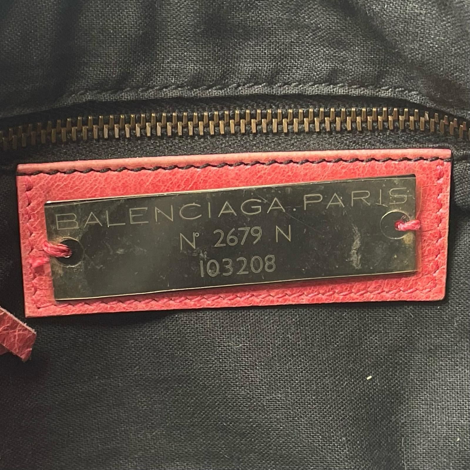 BALENCIAGA バレンシアガ ザ・ファースト 103208 ハンドバッグ レザー 