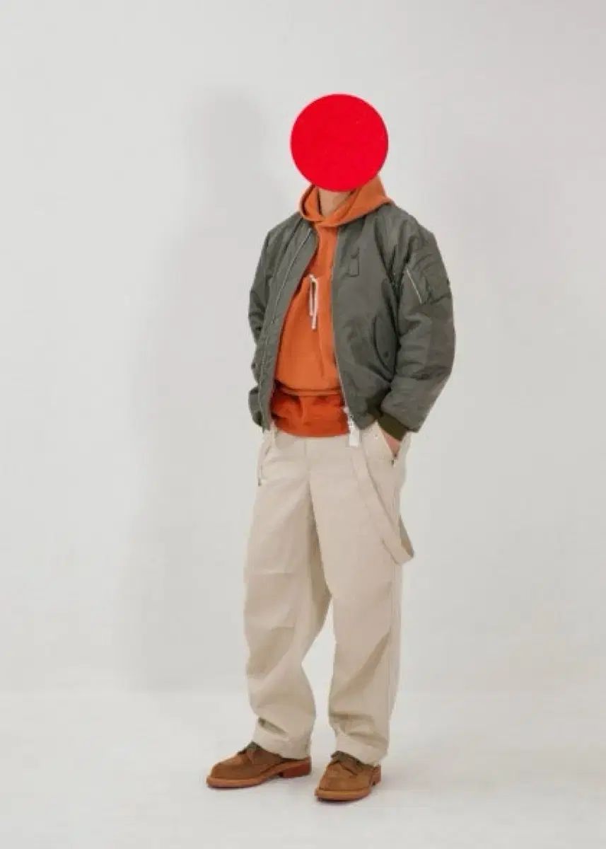 OLIVE DRAB SERVICE クルーマンパンツ ベージュ